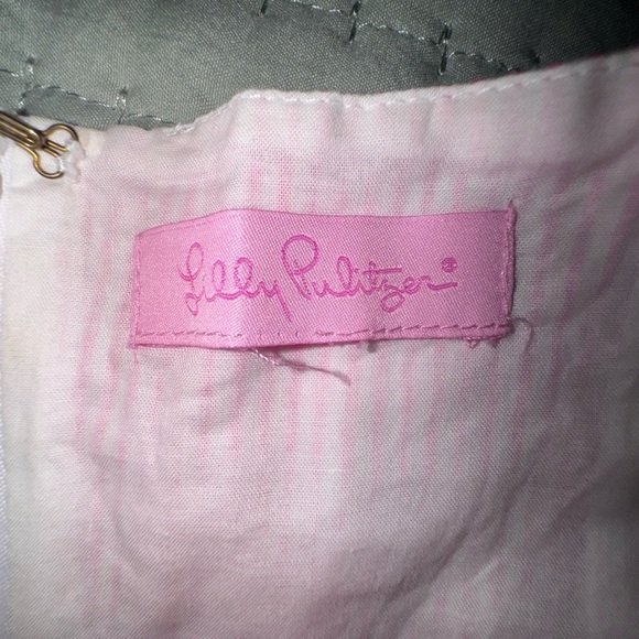 Lilly Pulitzer Pink Sheena Dress. NO SIZE TAG!  EUC. See measurements - Picture 9 of 15